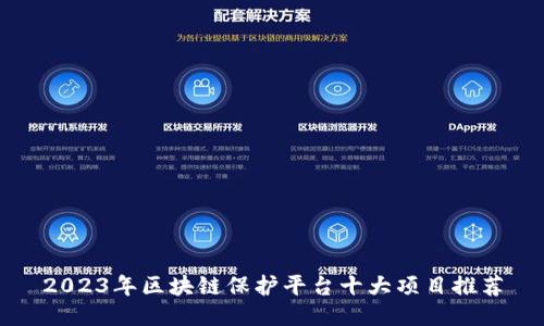 2023年区块链保护平台十大项目推荐