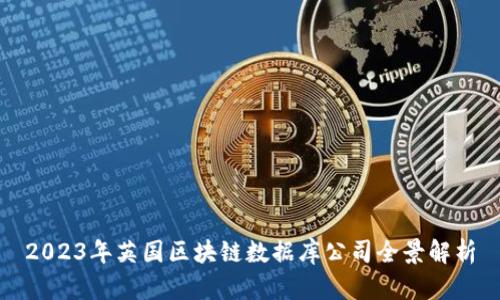 2023年英国区块链数据库公司全景解析
